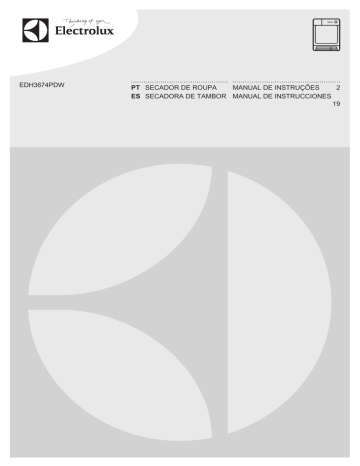 Electrolux EDH3674PDW User manual Electrolux EDH3674PDW User manual