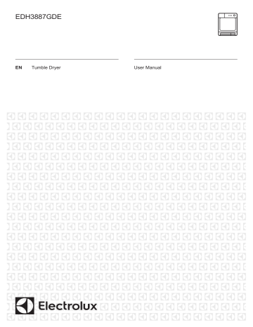 Electrolux EDH3887GDE User manual Electrolux EDH3887GDE User manual