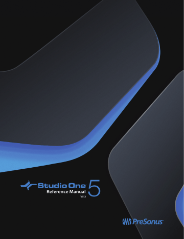 Automation. PRESONUS Studio One | Manualzz Automation. PRESONUS Studio One | Manualzz