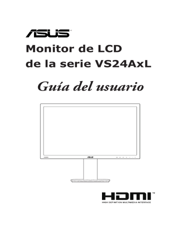 Asus VS24AHL Monitor Manual de usuario | Manualzz