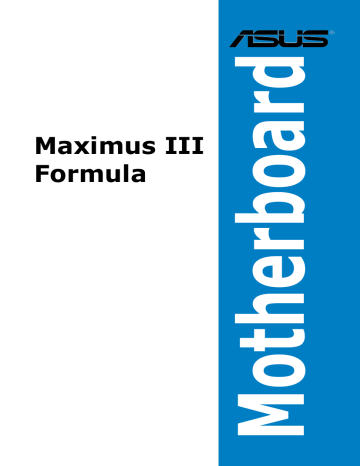 Asus MAXIMUS III FORMULA Motherboard Benutzerhandbuch | Manualzz