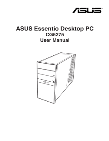 Asus Essentio CG5275 Tower PC User Manual | Manualzz Asus Essentio CG5275 Tower PC User Manual | Manualzz