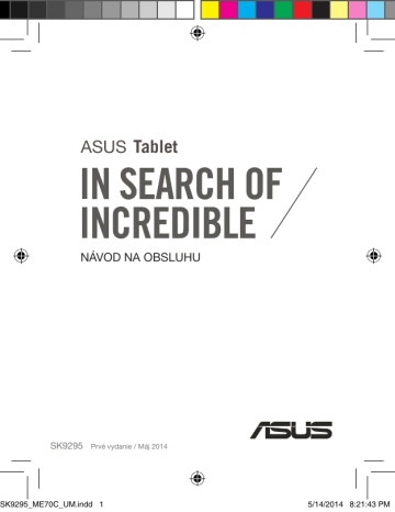Asus MeMO Pad 7(ME70C) Tablet Používateľská príručka | Manualzz Asus MeMO Pad 7(ME70C) Tablet Používateľská príručka | Manualzz
