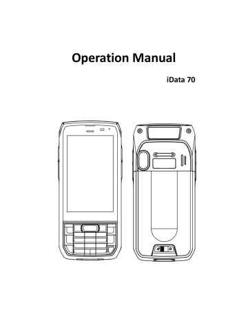 Wuxi iData Technology Company iData 70 Operation Manual | Manualzz Wuxi iData Technology Company iData 70 Operation Manual | Manualzz