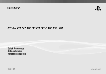 Playstation PS3 Quick Reference Guide | Manualzz Playstation PS3 Quick Reference Guide | Manualzz