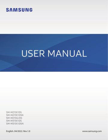Samsung SM-M215F/DSN Galaxy M21 User Manual | Manualzz Samsung SM-M215F/DSN Galaxy M21 User Manual | Manualzz