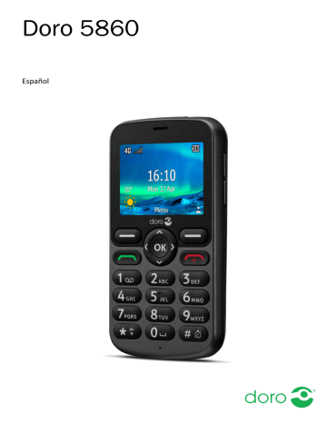 Doro 5860 Mobile phone El manual del propietario | Manualzz Doro 5860 Mobile phone El manual del propietario | Manualzz