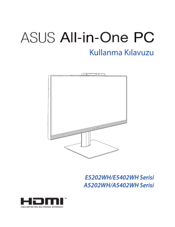 Asus ExpertCenter E5 AiO 24 (A5402) All-in-One PC Kullanım kılavuzu | Manualzz Asus ExpertCenter E5 AiO 24 (A5402) All-in-One PC Kullanım kılavuzu | Manualzz