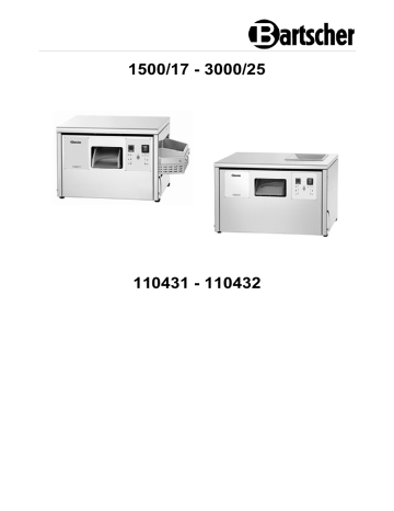 Bartscher 110432 Cutlery polishing machine 3000/25 Istruzioni per l'uso | Manualzz Bartscher 110432 Cutlery polishing machine 3000/25 Istruzioni per l'uso | Manualzz