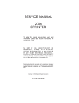 DaimlerChrysler SPRINTER2006 Service Manual