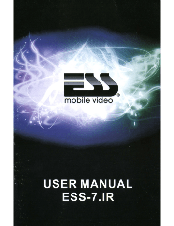 ESS ESS-7.IR User Manual | Manualzz ESS ESS-7.IR User Manual | Manualzz