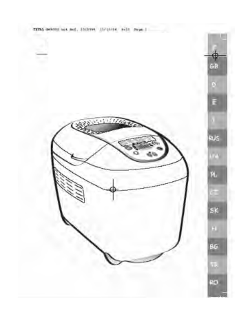 Tefal Ow Bread Maker Xxl Product Manual Manualzz