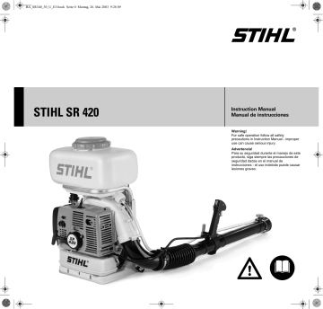 Stihl Sr Instruction Manual Manualzz