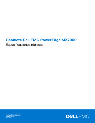 Dell PowerEdge MX7000 server El manual del propietario | Manualzz Dell PowerEdge MX7000 server El manual del propietario | Manualzz