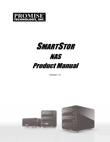 PROMISE Technology SmartStor NS4600 Product Manual | Manualzz PROMISE Technology SmartStor NS4600 Product Manual | Manualzz