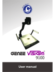 Genee 9100 User Manual