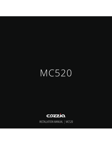 Cozzia MC-520 Installation Manual | Manualzz