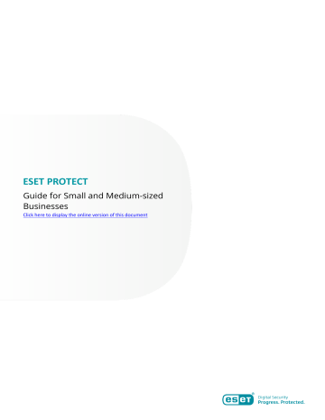 Eset PROTECT 8.1 Owner's Manual | Manualzz Eset PROTECT 8.1 Owner's Manual | Manualzz