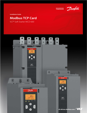 Danfoss VLT Soft Starter MCD 600 Installation Guide | Manualzz Danfoss VLT Soft Starter MCD 600 Installation Guide | Manualzz