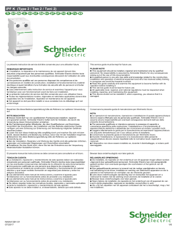 Schneider Electric Acti9 - iPF K - Surge arresters Benutzerhandbuch | Manualzz Schneider Electric Acti9 - iPF K - Surge arresters Benutzerhandbuch | Manualzz