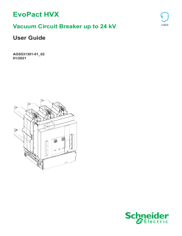 Schneider Electric Hvx Vacuum Circuit Breaker Kv Assembly User