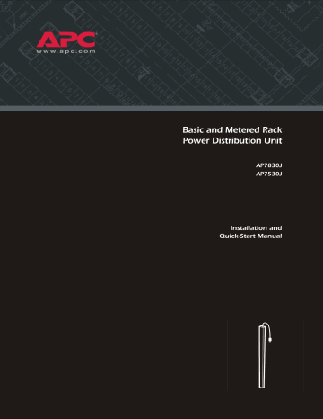Schneider Electric Basic Rack PDU , 1-Phase Basic & Metered Quick Start Guide | Manualzz Schneider Electric Basic Rack PDU , 1-Phase Basic & Metered Quick Start Guide | Manualzz