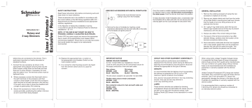Schneider Electric AR1614 Ed E Dimmers Instruction Sheet | Manualzz Schneider Electric AR1614 Ed E Dimmers Instruction Sheet | Manualzz