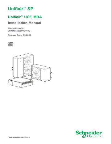 Schneider Electric Uniflair SP 60 Hz Installation Manual | Manualzz Schneider Electric Uniflair SP 60 Hz Installation Manual | Manualzz