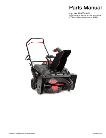 Simplicity Legend Force, SS22R, B&S 9.5 Gross TP 22 Simplicity Legend Force, SS22R, B&S 9.5 Gross TP 22