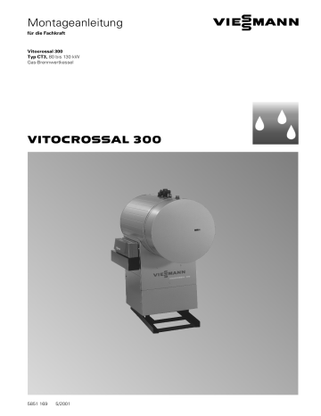 Viessmann CT3 VITOCROSSAL 300 Montageanleitung Manualzz