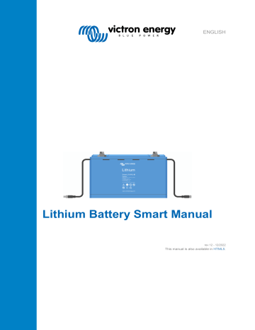 Victron Energy Lithium Battery Smart Owner Manual | Manualzz Victron Energy Lithium Battery Smart Owner Manual | Manualzz