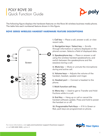 Poly Rove Wireless Dect Ip Phone Solution User Guide Manualzz