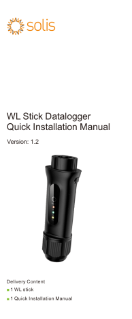 Solis Wl Stick Datalogger Installation Guide Manualzz