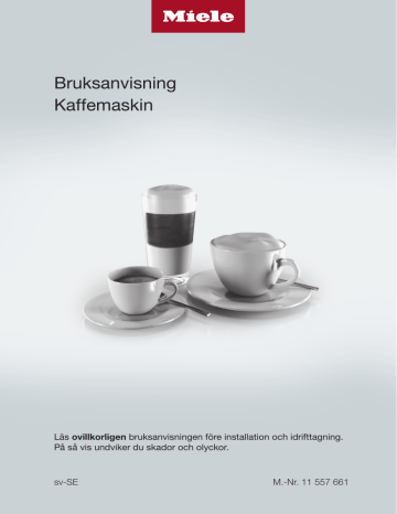 Miele CM 5310 Silence Fristående kaffemaskin Bruksanvisningar | Manualzz Miele CM 5310 Silence Fristående kaffemaskin Bruksanvisningar | Manualzz