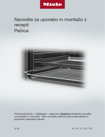 Miele H B Active Vgradna Pe Ica Navodila Za Uporabo Manualzz