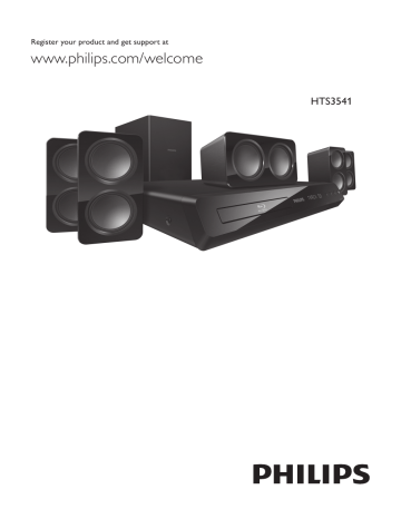 Philips HTS3541 Cinema Home Theatre System User Guide Manual | Manualzz Philips HTS3541 Cinema Home Theatre System User Guide Manual | Manualzz