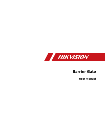 Hikvision Ds Tmg Entrance Exit Management User Manual Manualzz