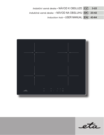 ETA 579190000 Induction Hob User Manual Manualzz