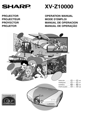 Sharp XV-Z10000E DLP User Guide | Manualzz Sharp XV-Z10000E DLP User Guide | Manualzz