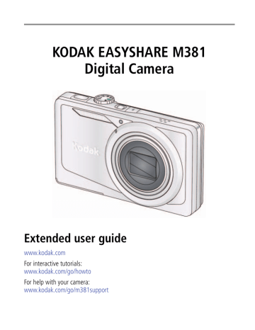 Kodak M381 Camera User Guide | Manualzz Kodak M381 Camera User Guide | Manualzz