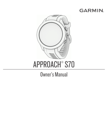 Playing Golf. Garmin Approach S70 | Manualzz Playing Golf. Garmin Approach S70 | Manualzz