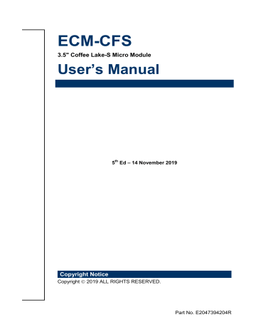BCM Advanced Research ECM-CFS User's Manual | Manualzz BCM Advanced Research ECM-CFS User's Manual | Manualzz