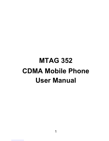 MTAG 352 User Manual | Manualzz MTAG 352 User Manual | Manualzz