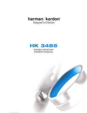 Harman Kardon HK 3485 Owner's Manual | Manualzz Harman Kardon HK 3485 Owner's Manual | Manualzz