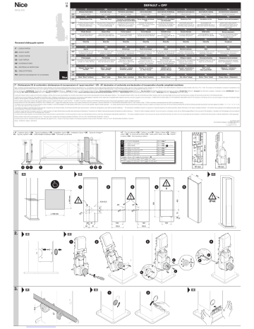 Nice Naked Sliding NKSL400 Quick Manual Manualzz