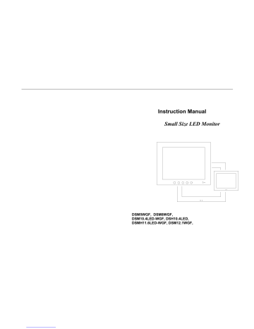 Vigilant Vision DSM10.4LED-WGF Instruction Manual | Manualzz Vigilant Vision DSM10.4LED-WGF Instruction Manual | Manualzz
