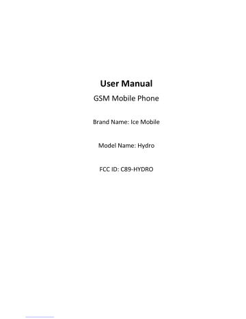 Ice Mobile Hydro User Manual | Manualzz Ice Mobile Hydro User Manual | Manualzz