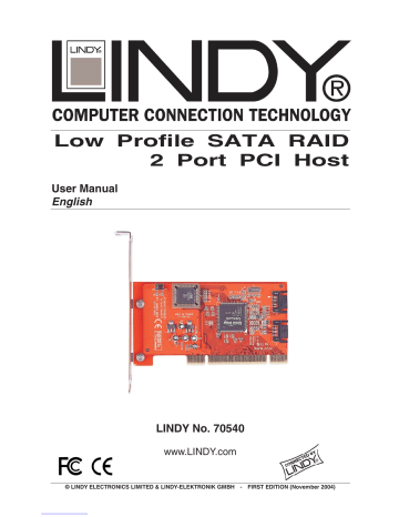 Lindy 70540 User Manual | Manualzz