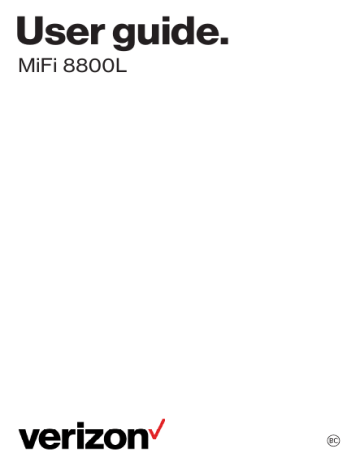 Inseego MiFi® 8000 User Guide | Manualzz Inseego MiFi® 8000 User Guide | Manualzz