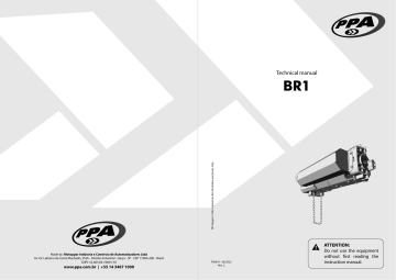 PPA BR1 - 500 Owner's Manual | Manualzz PPA BR1 - 500 Owner's Manual | Manualzz
